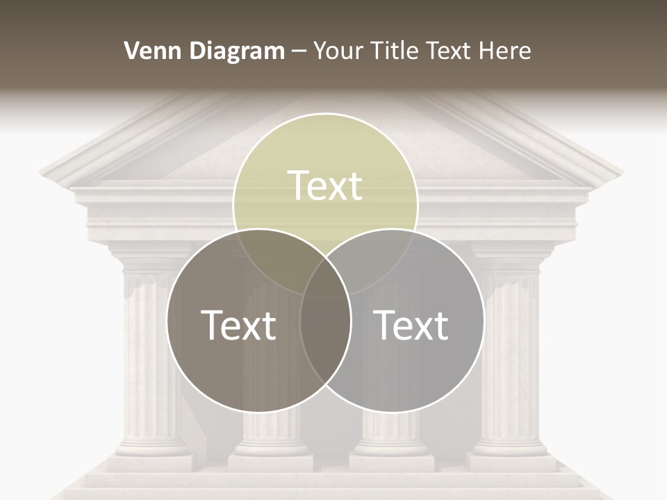 Render Old Building PowerPoint Template