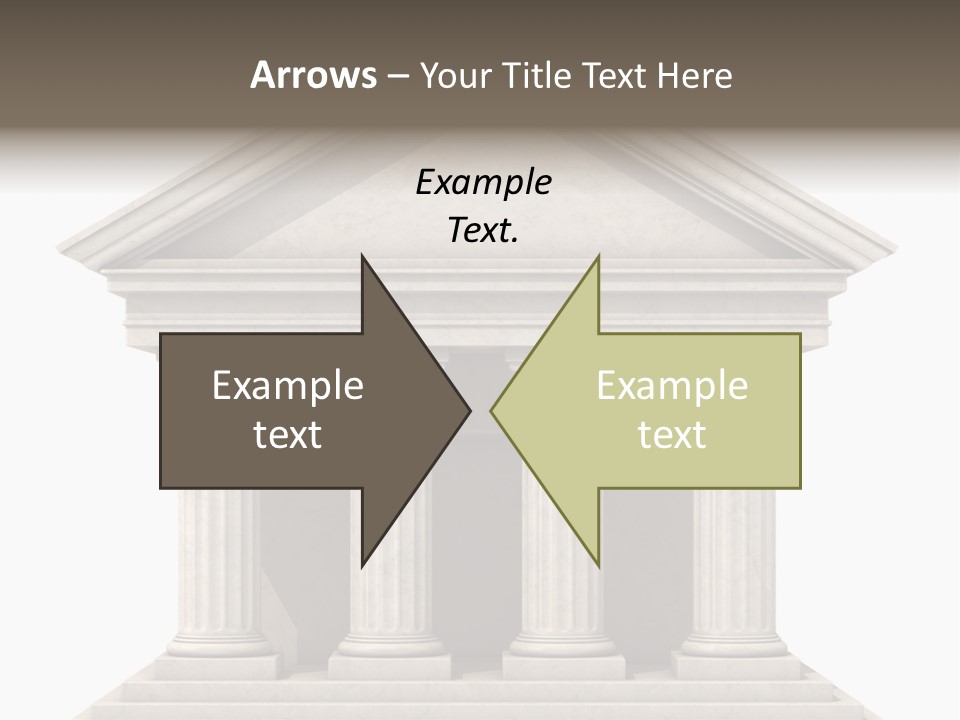Render Old Building PowerPoint Template