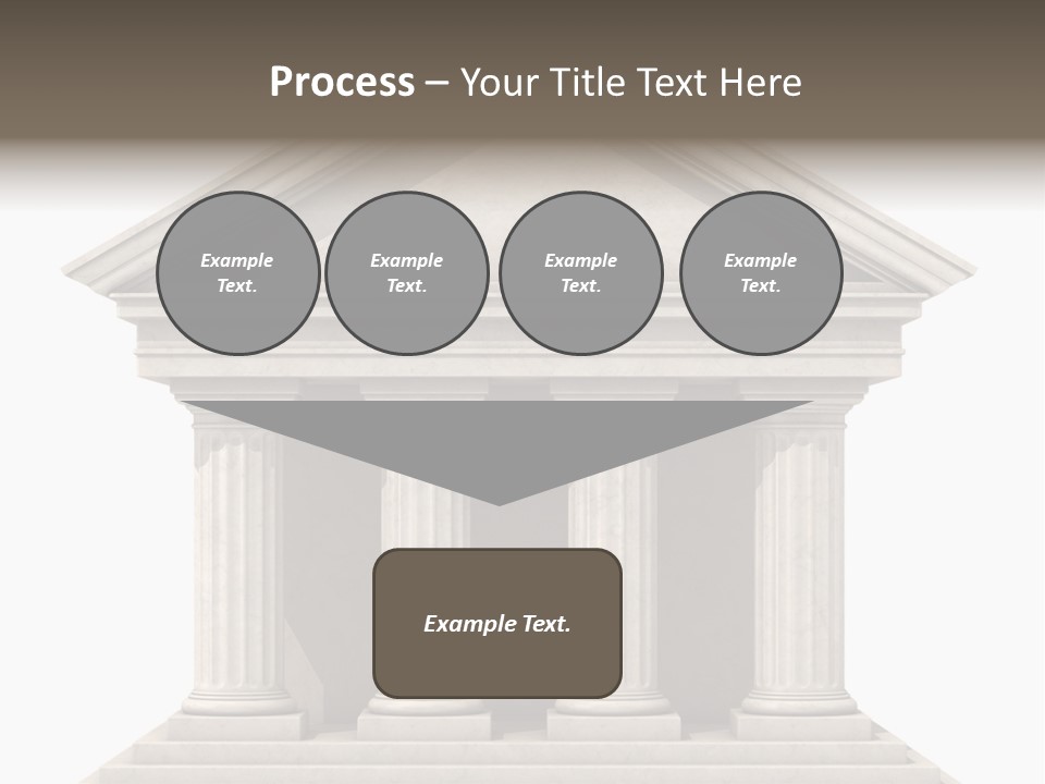 Render Old Building PowerPoint Template