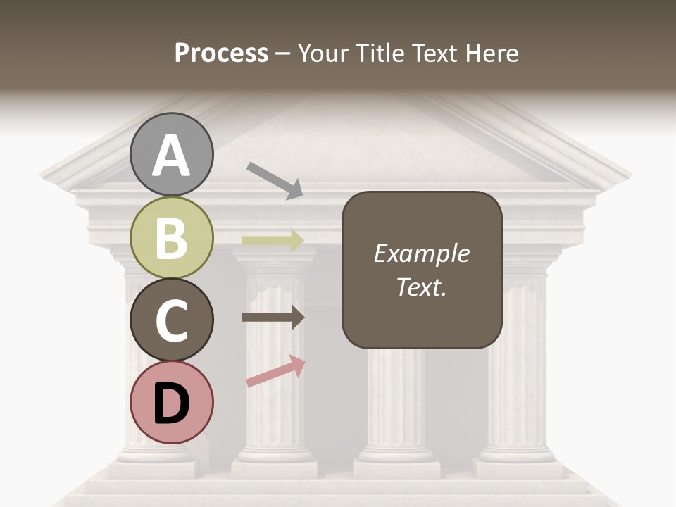Render Old Building PowerPoint Template