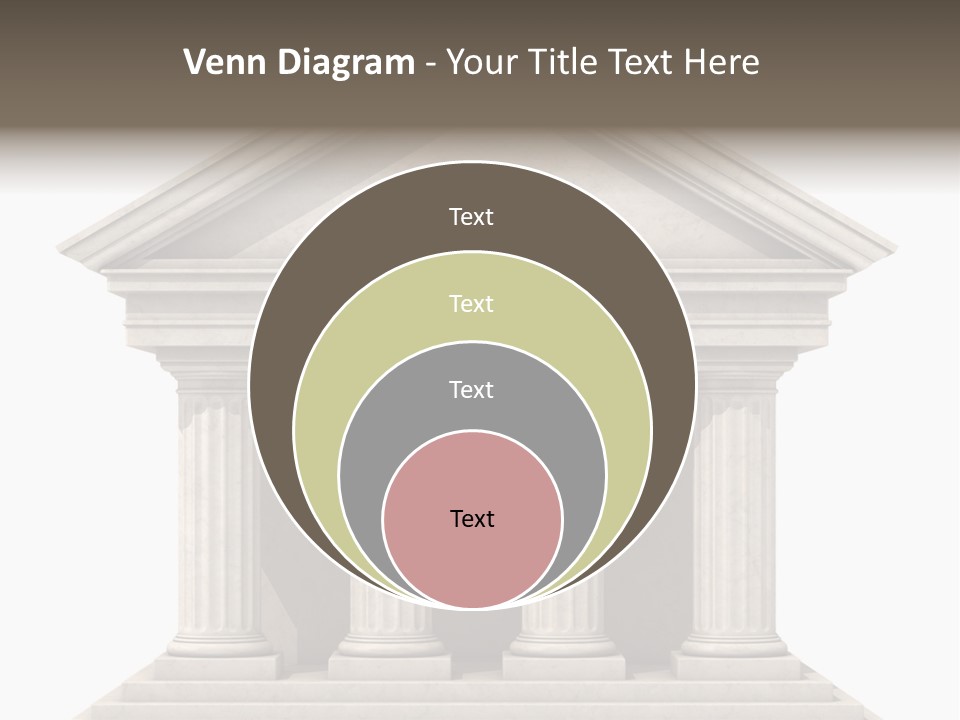 Render Old Building PowerPoint Template