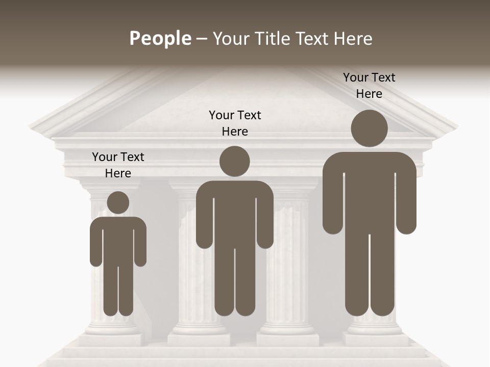 Render Old Building PowerPoint Template