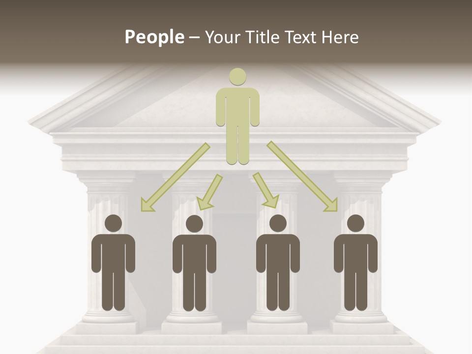 Render Old Building PowerPoint Template