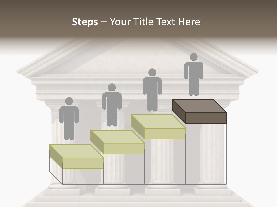 Render Old Building PowerPoint Template