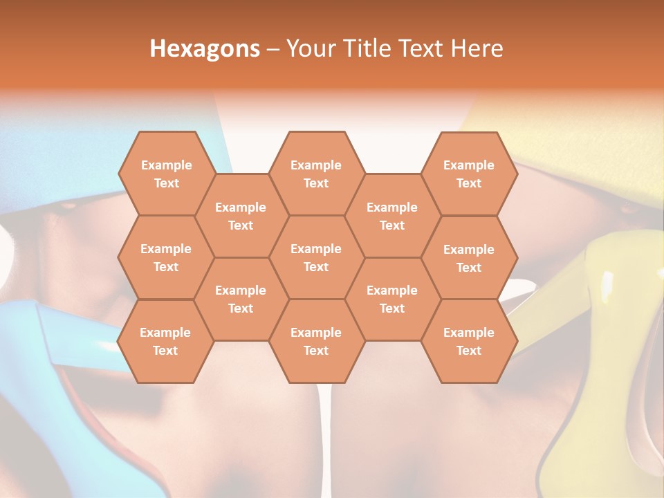 Young Face Female PowerPoint Template