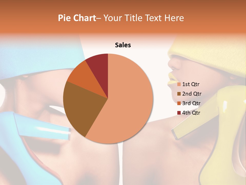 Young Face Female PowerPoint Template