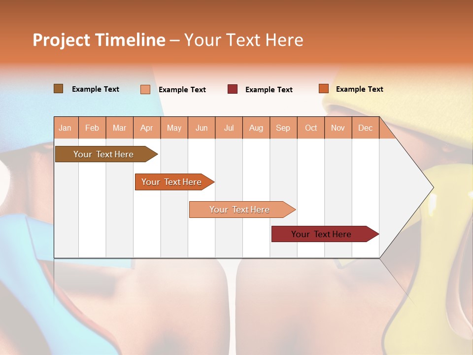 Young Face Female PowerPoint Template