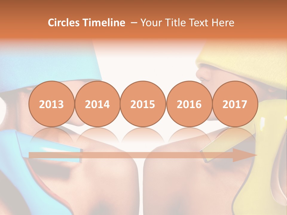 Young Face Female PowerPoint Template