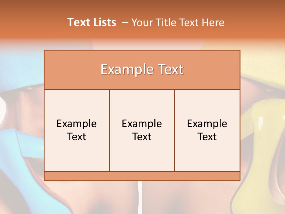 Young Face Female PowerPoint Template