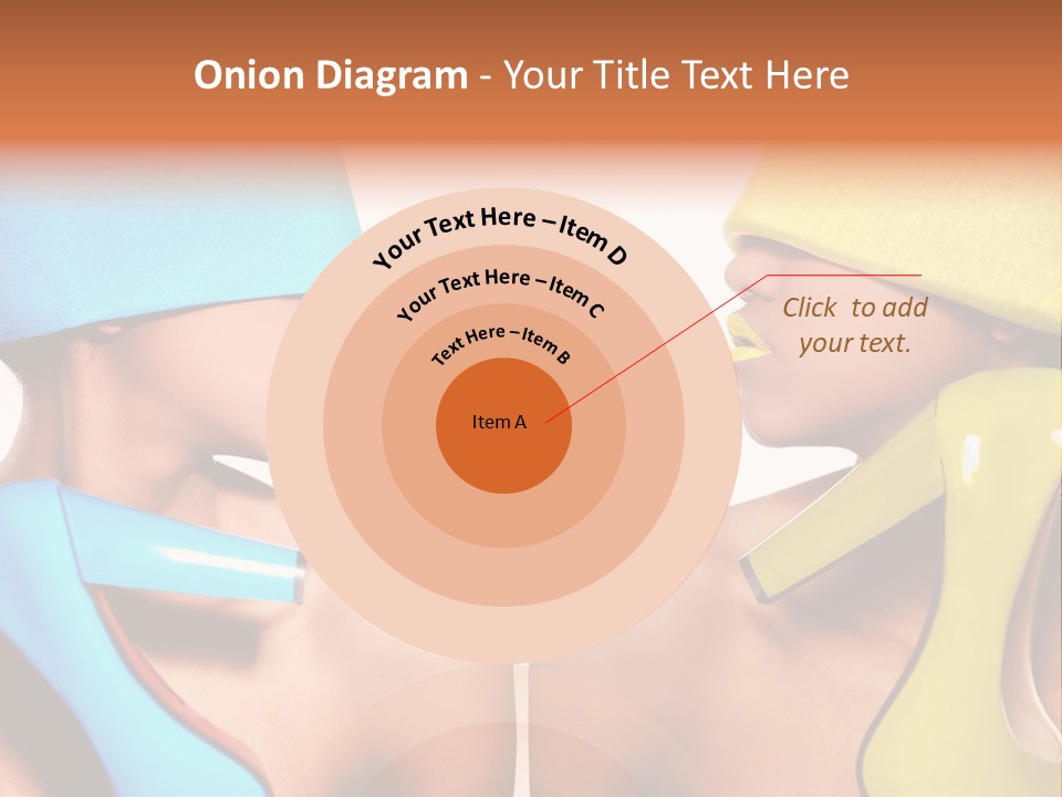 Young Face Female PowerPoint Template