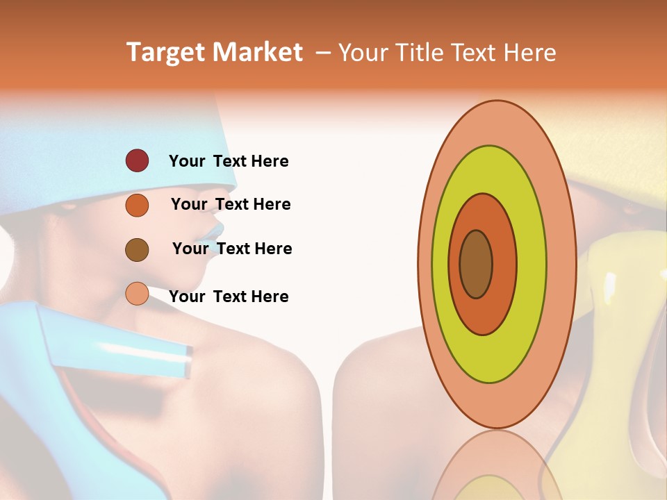 Young Face Female PowerPoint Template