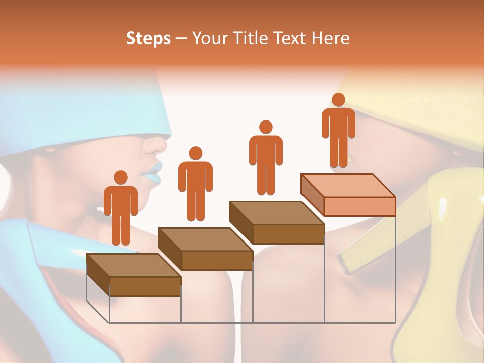 Young Face Female PowerPoint Template