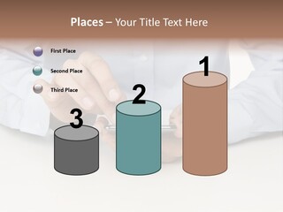 Corporate Typing Cellphone PowerPoint Template