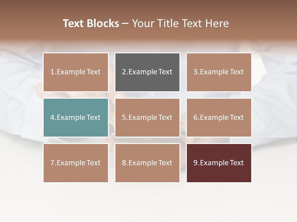 Corporate Typing Cellphone PowerPoint Template