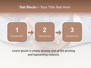 Corporate Typing Cellphone PowerPoint Template