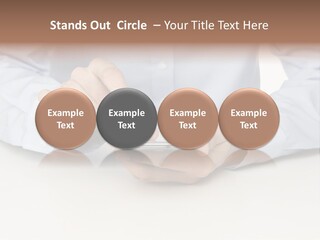 Corporate Typing Cellphone PowerPoint Template