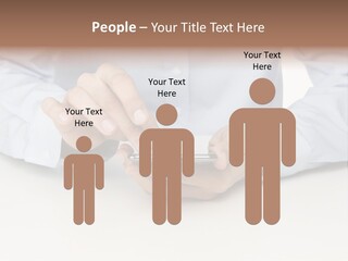 Corporate Typing Cellphone PowerPoint Template