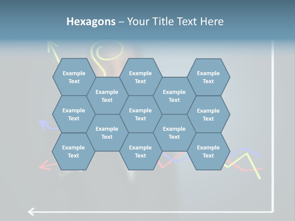 Marketing Businessman Hand PowerPoint Template