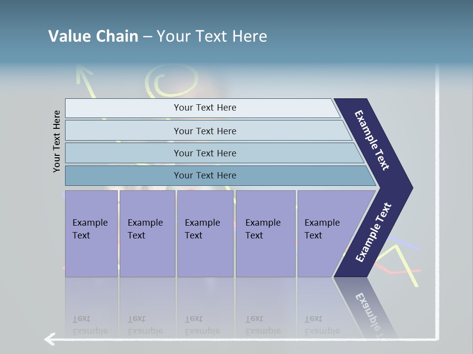 Marketing Businessman Hand PowerPoint Template