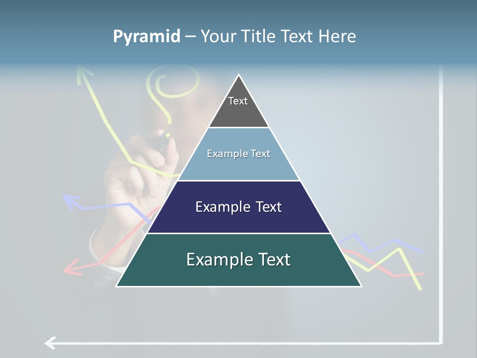 Marketing Businessman Hand PowerPoint Template