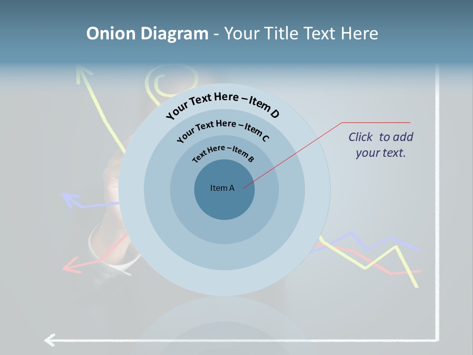 Marketing Businessman Hand PowerPoint Template