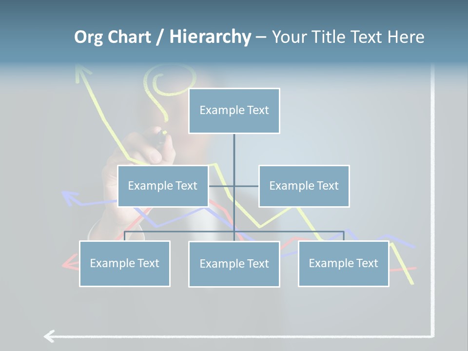 Marketing Businessman Hand PowerPoint Template