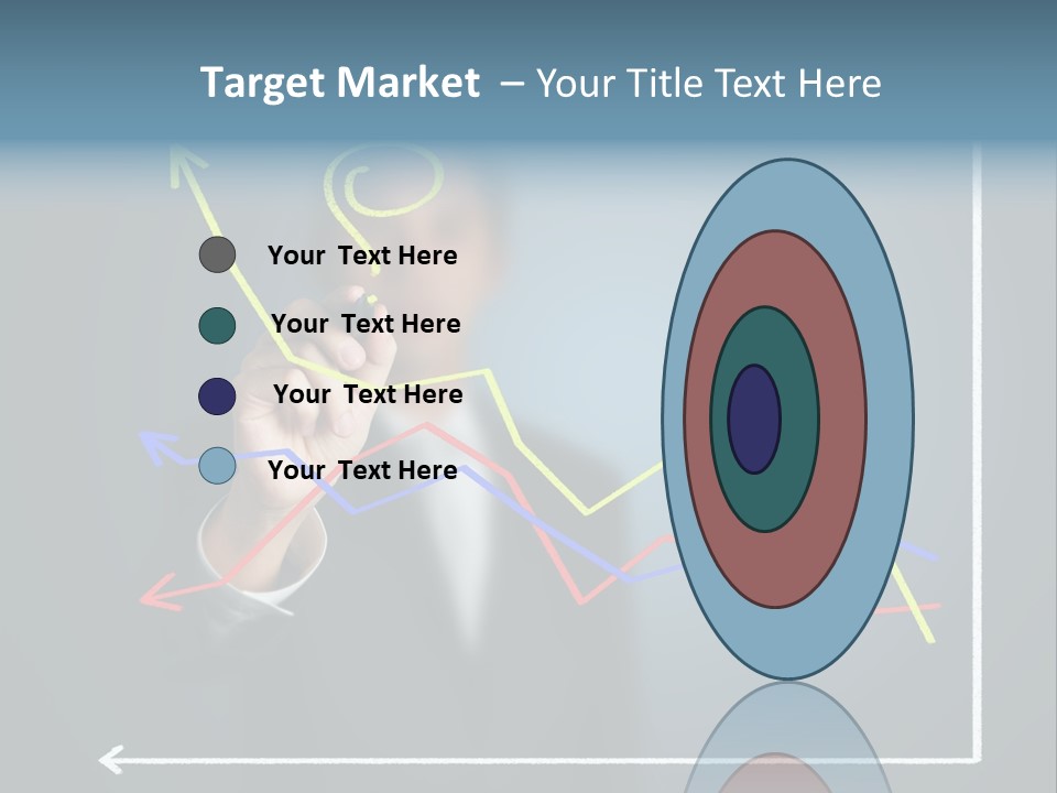 Marketing Businessman Hand PowerPoint Template