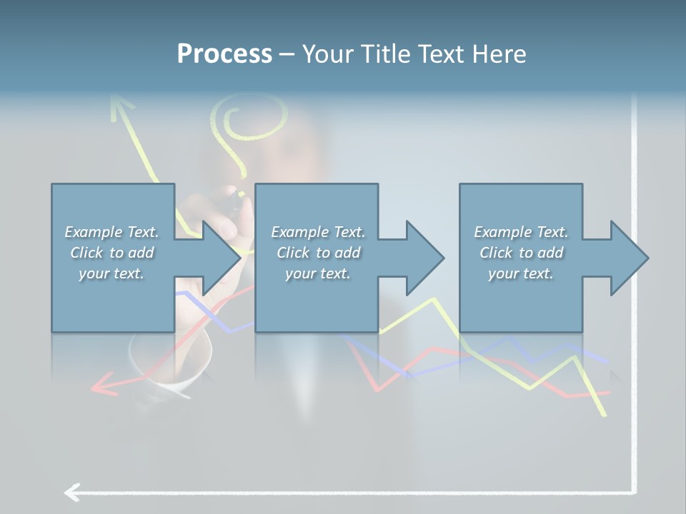 Marketing Businessman Hand PowerPoint Template