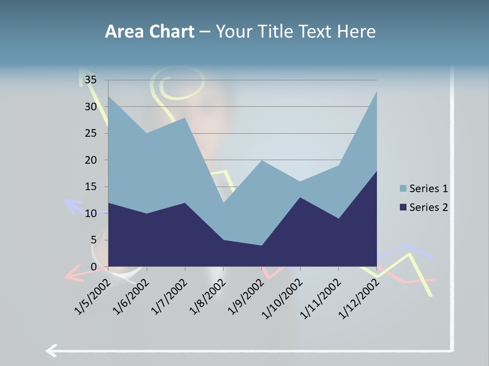 Marketing Businessman Hand PowerPoint Template