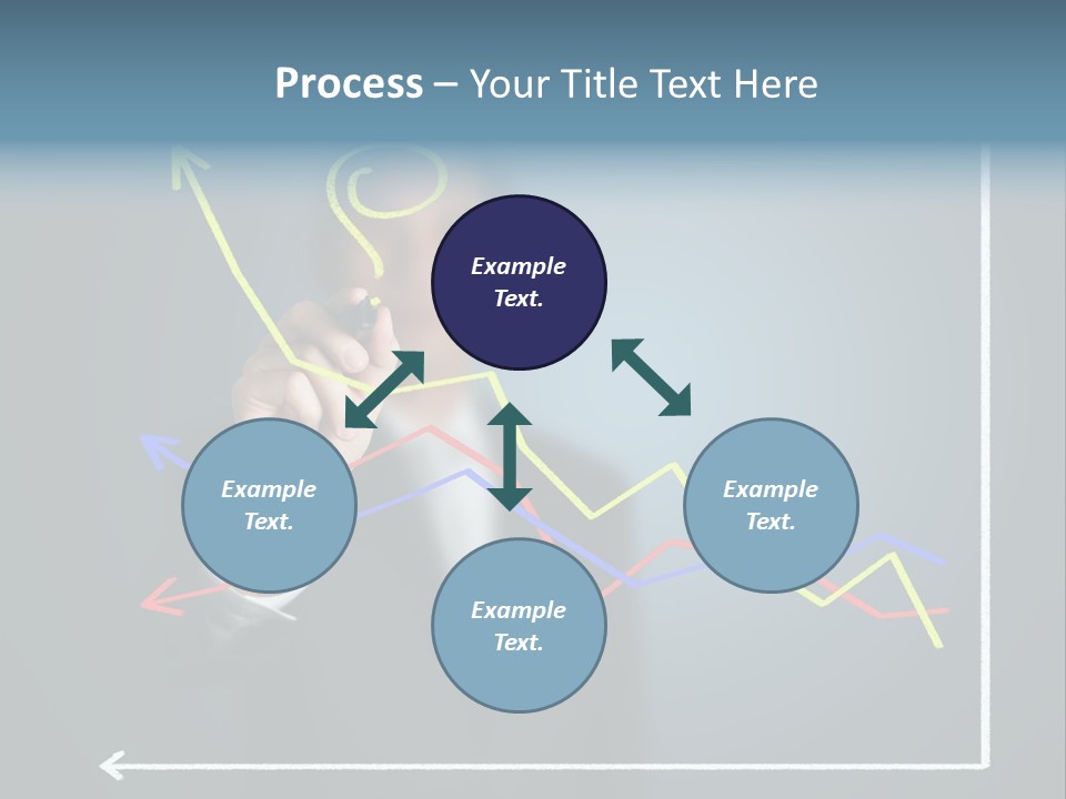 Marketing Businessman Hand PowerPoint Template