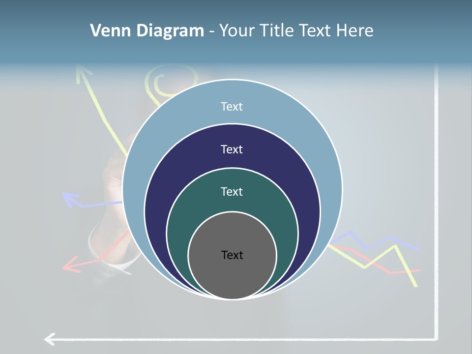 Marketing Businessman Hand PowerPoint Template