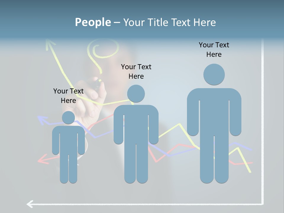 Marketing Businessman Hand PowerPoint Template