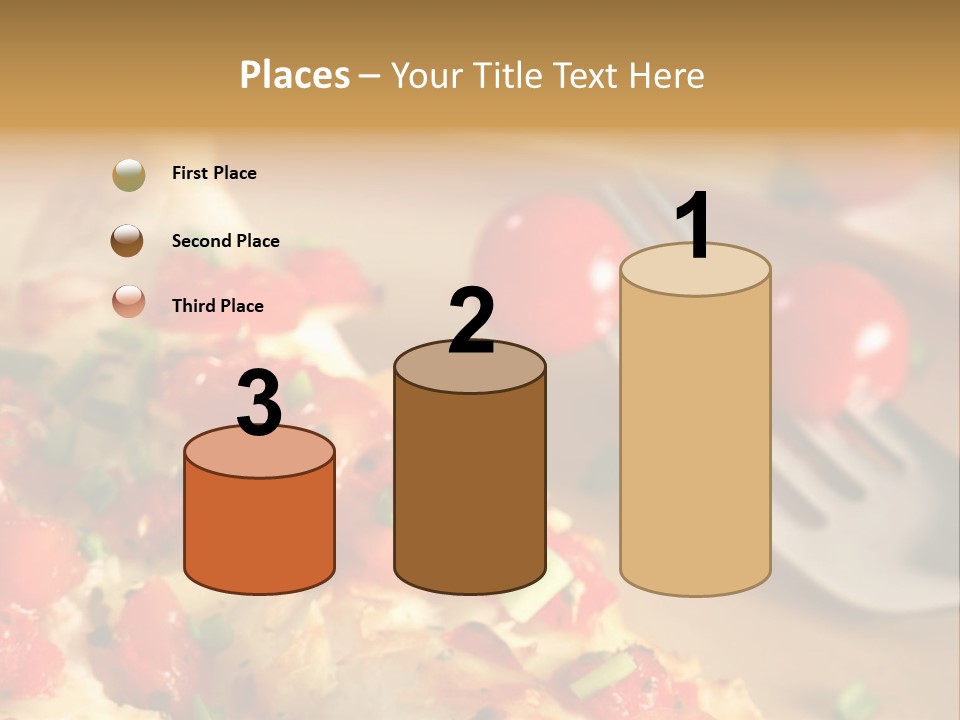 Cheese Grated Onion PowerPoint Template