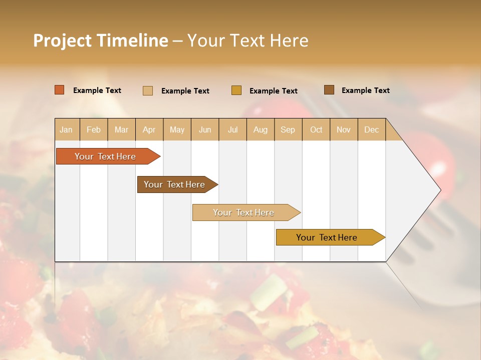 Cheese Grated Onion PowerPoint Template