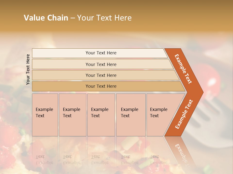 Cheese Grated Onion PowerPoint Template