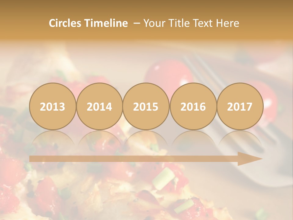 Cheese Grated Onion PowerPoint Template