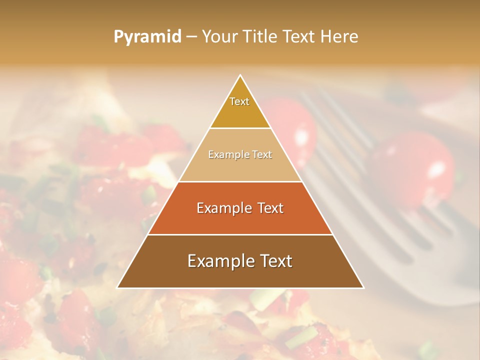 Cheese Grated Onion PowerPoint Template