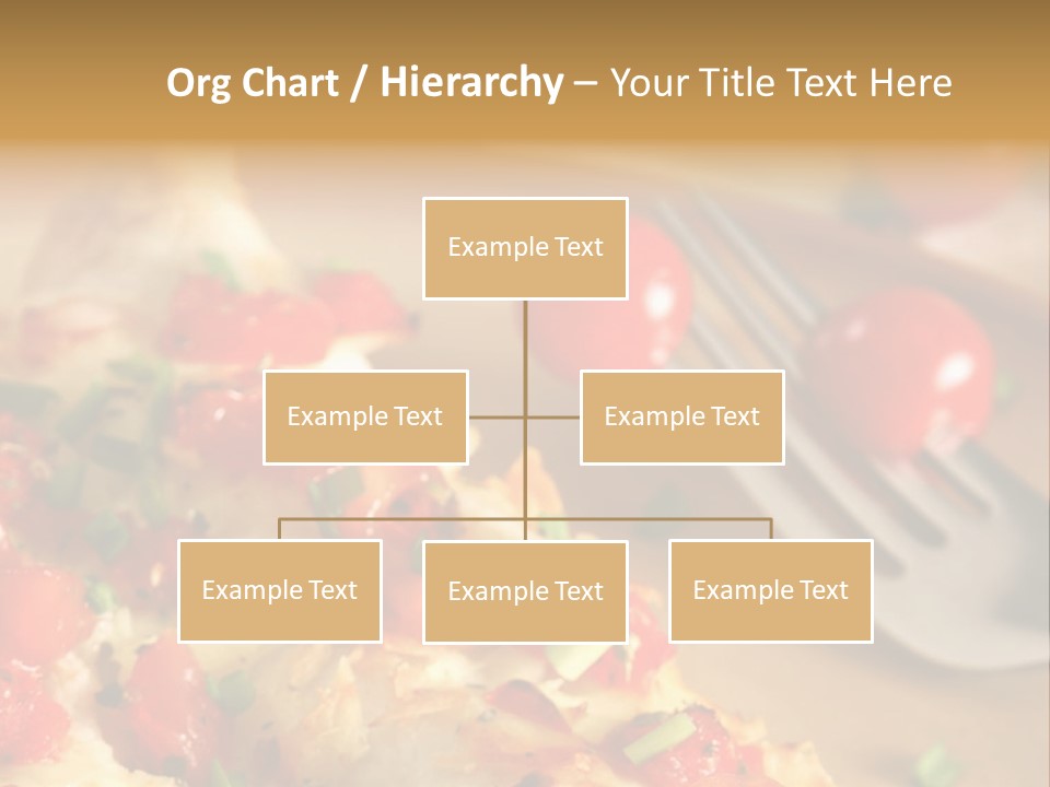 Cheese Grated Onion PowerPoint Template