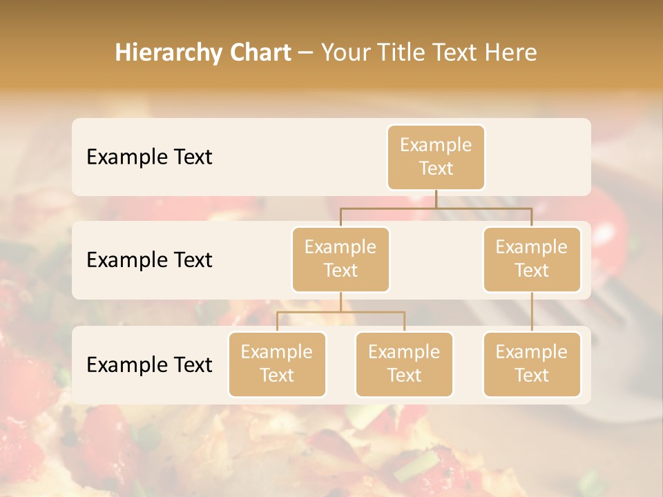 Cheese Grated Onion PowerPoint Template