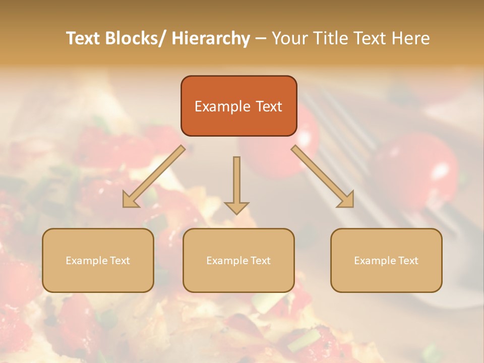 Cheese Grated Onion PowerPoint Template