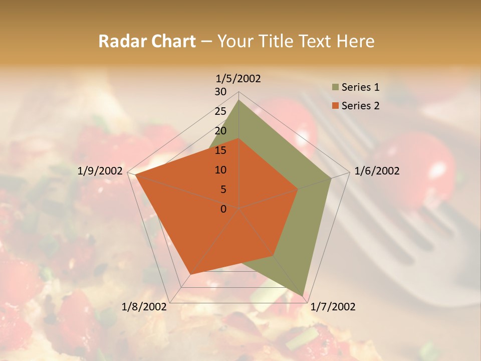 Cheese Grated Onion PowerPoint Template