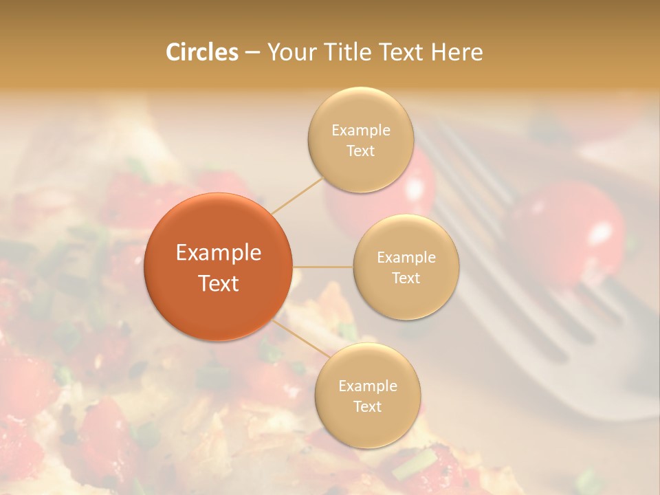 Cheese Grated Onion PowerPoint Template