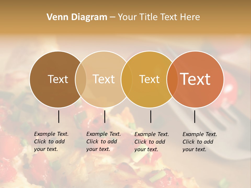 Cheese Grated Onion PowerPoint Template