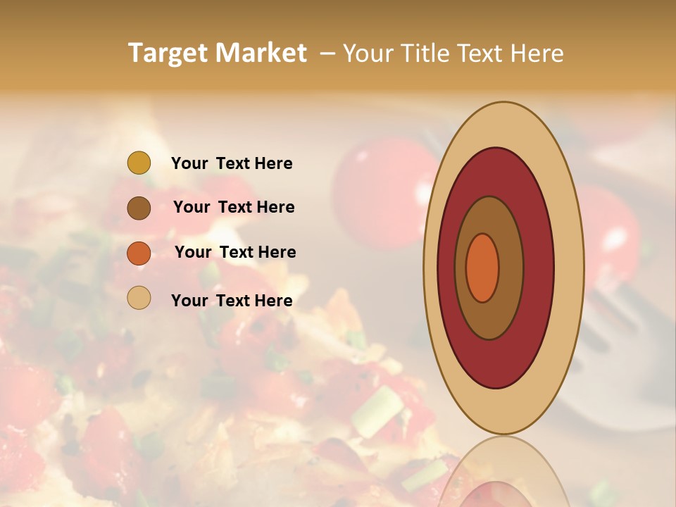 Cheese Grated Onion PowerPoint Template