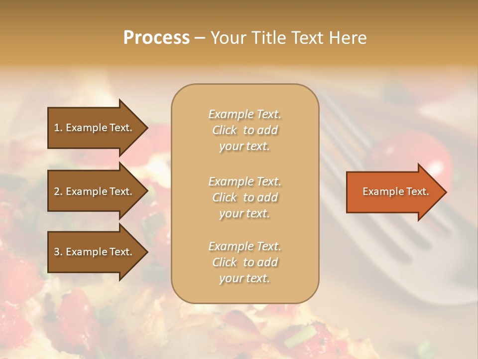 Cheese Grated Onion PowerPoint Template