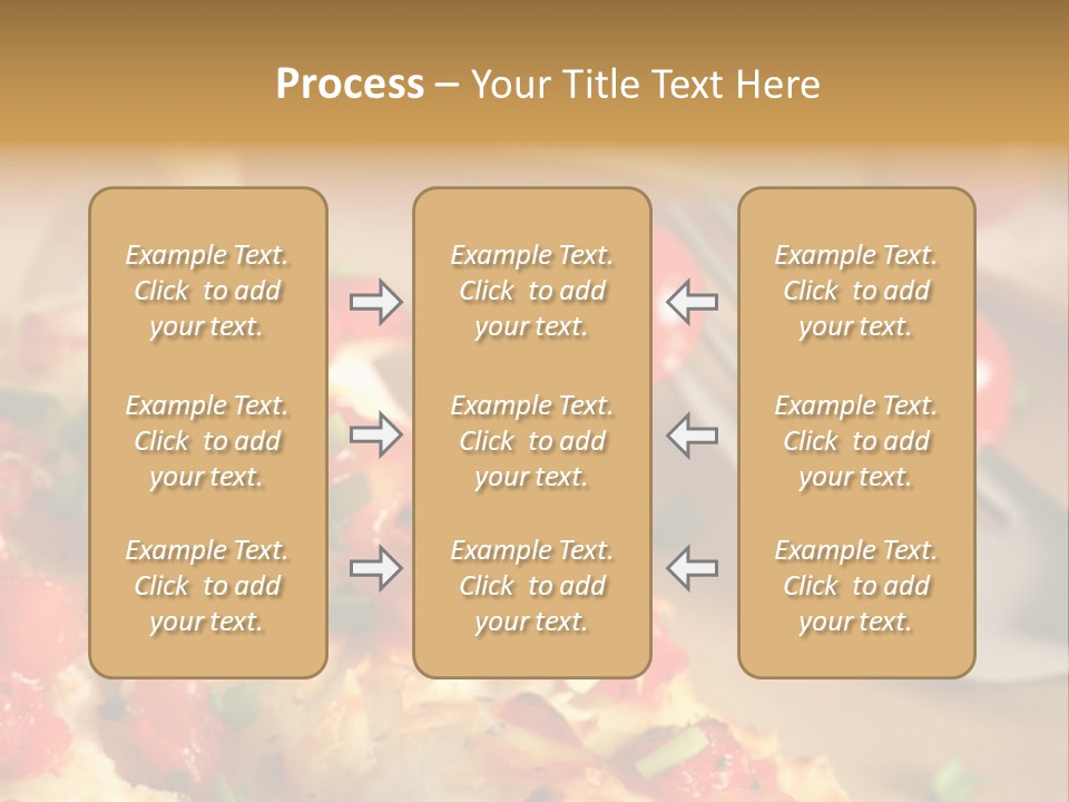Cheese Grated Onion PowerPoint Template