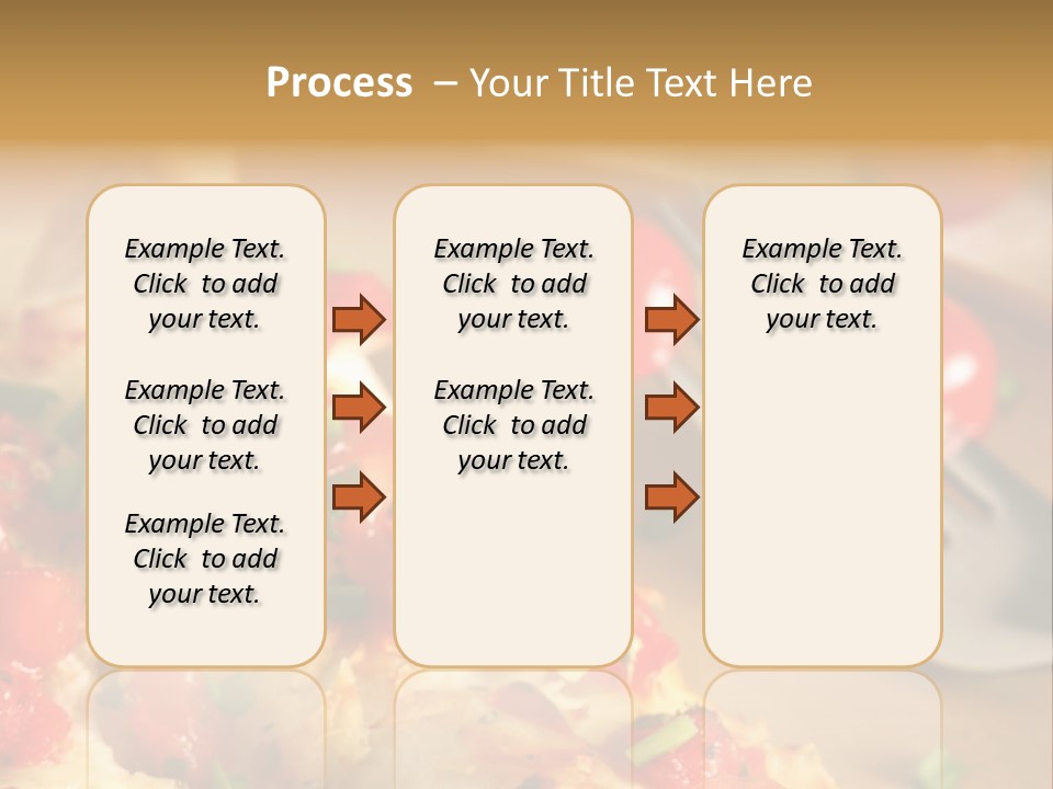 Cheese Grated Onion PowerPoint Template