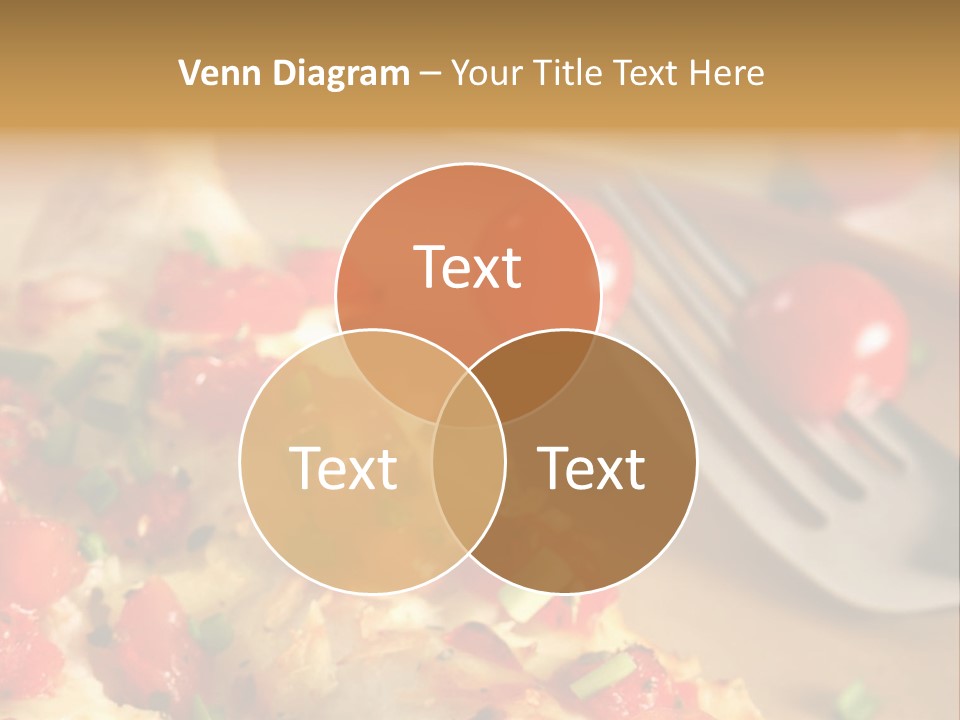 Cheese Grated Onion PowerPoint Template