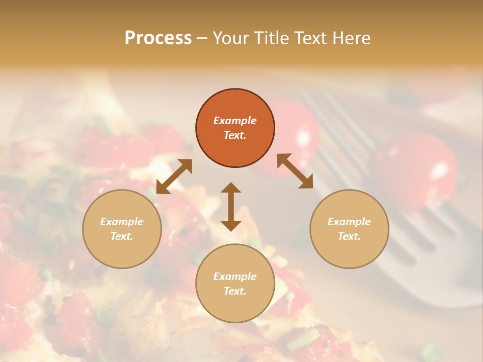 Cheese Grated Onion PowerPoint Template