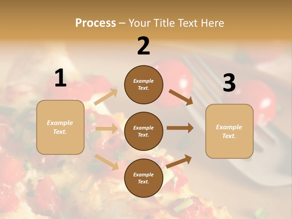 Cheese Grated Onion PowerPoint Template